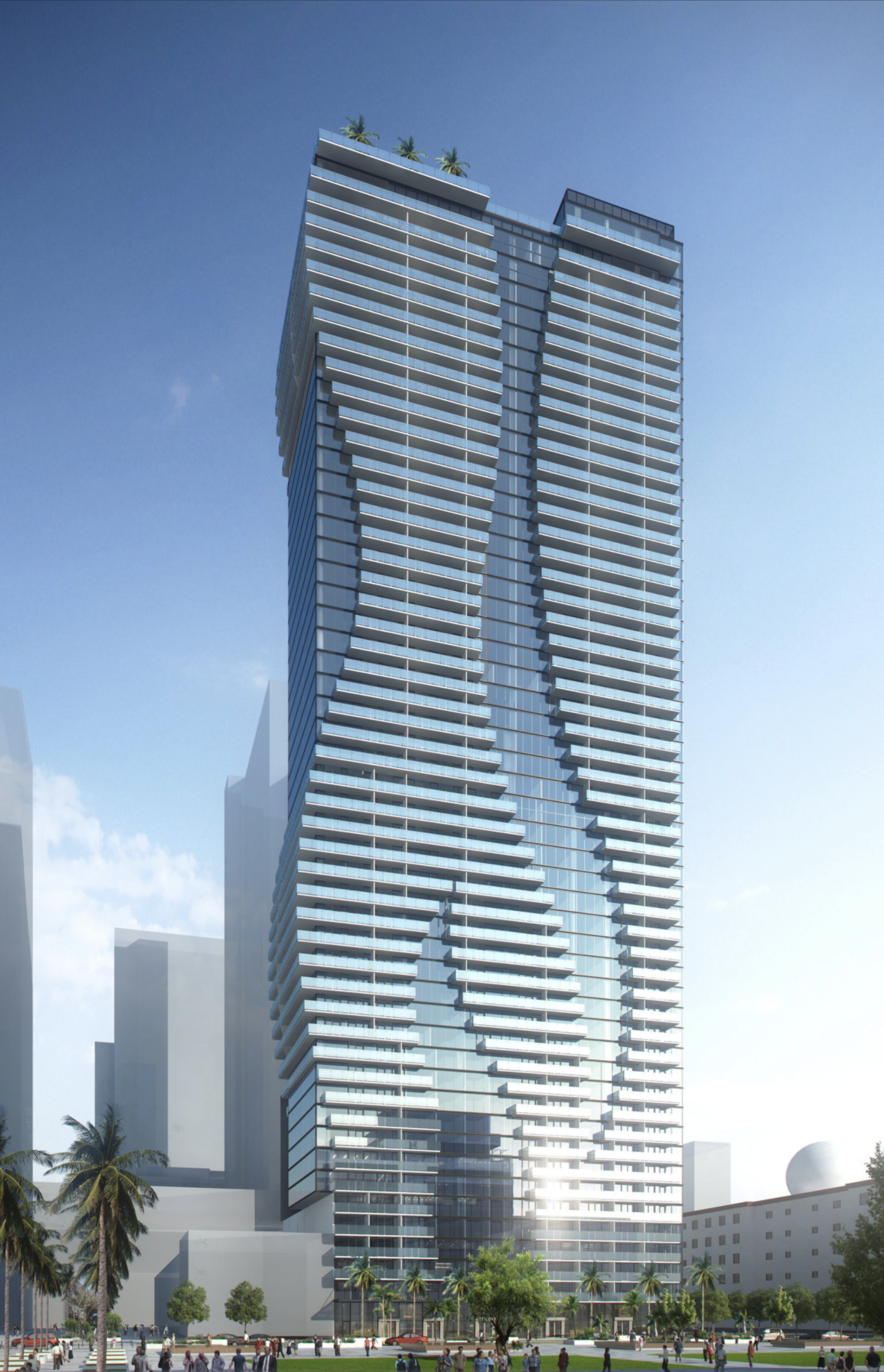 Miami World Tower. Designed by NBWW Architects.