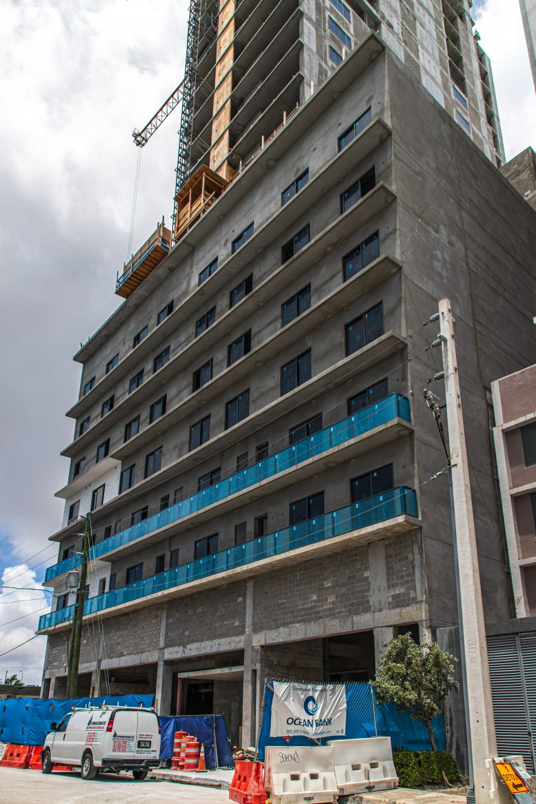 Tower One's Superstructure Reaches Parapet On Smart Brickell At 239 SW