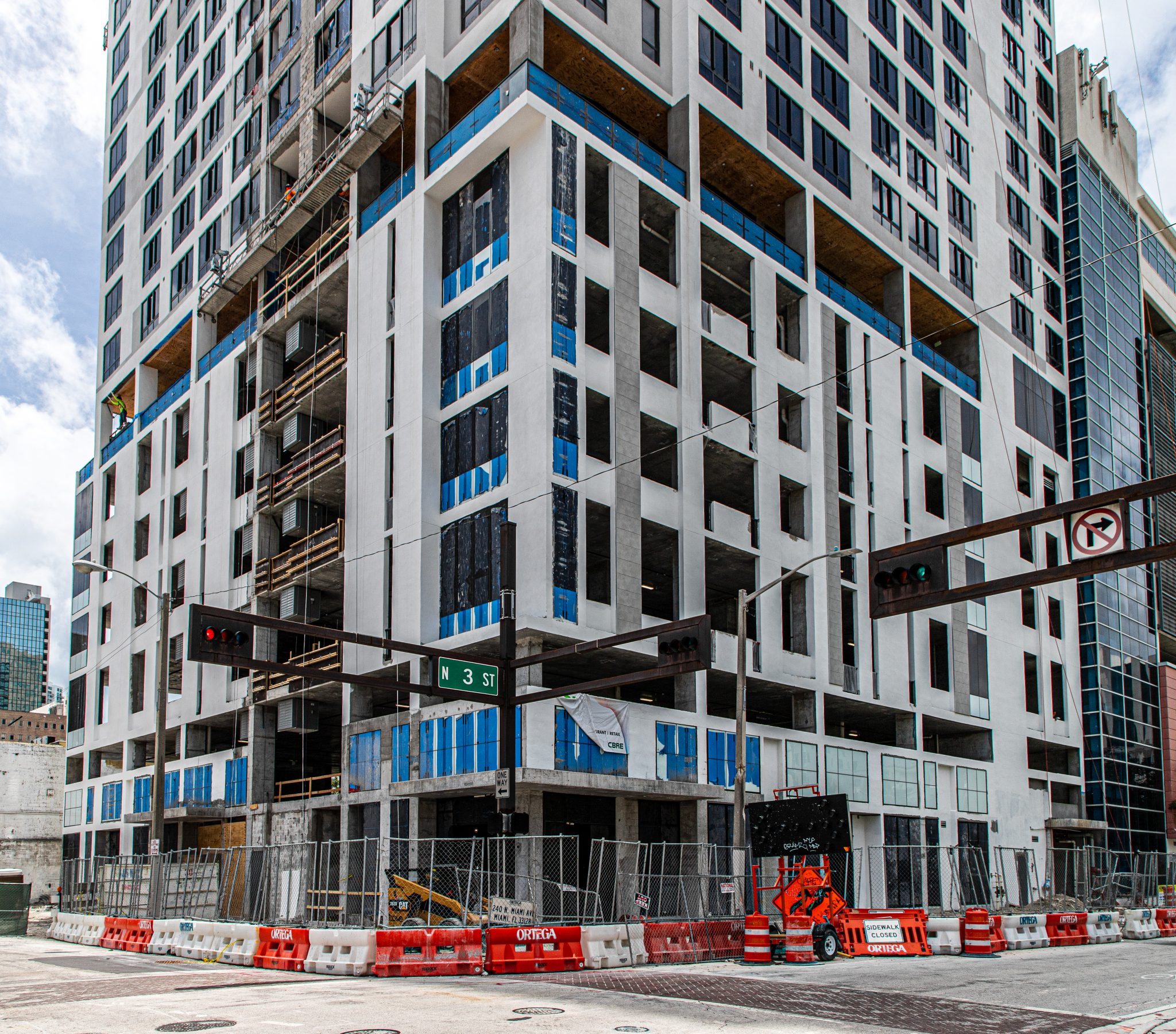 Grand Station Miami At 240 North Miami Avenue Approaches Completion Florida YIMBY