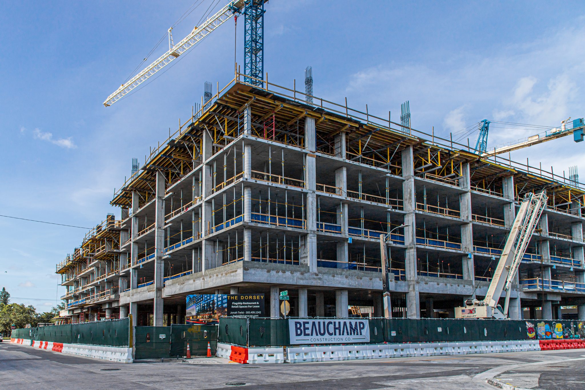 The Dorsey's Reinforced Concrete Superstructure Rising In Wynwood ...