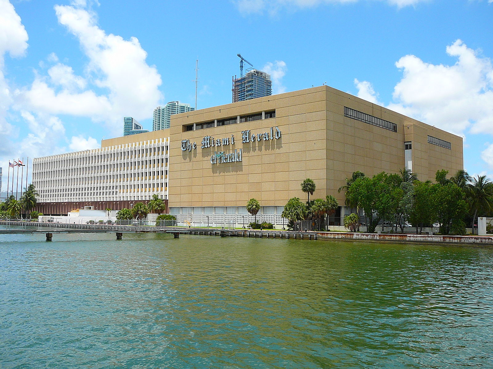 Former Miami Herald Building. Courtesy of Marc Averette on Wikipedia.