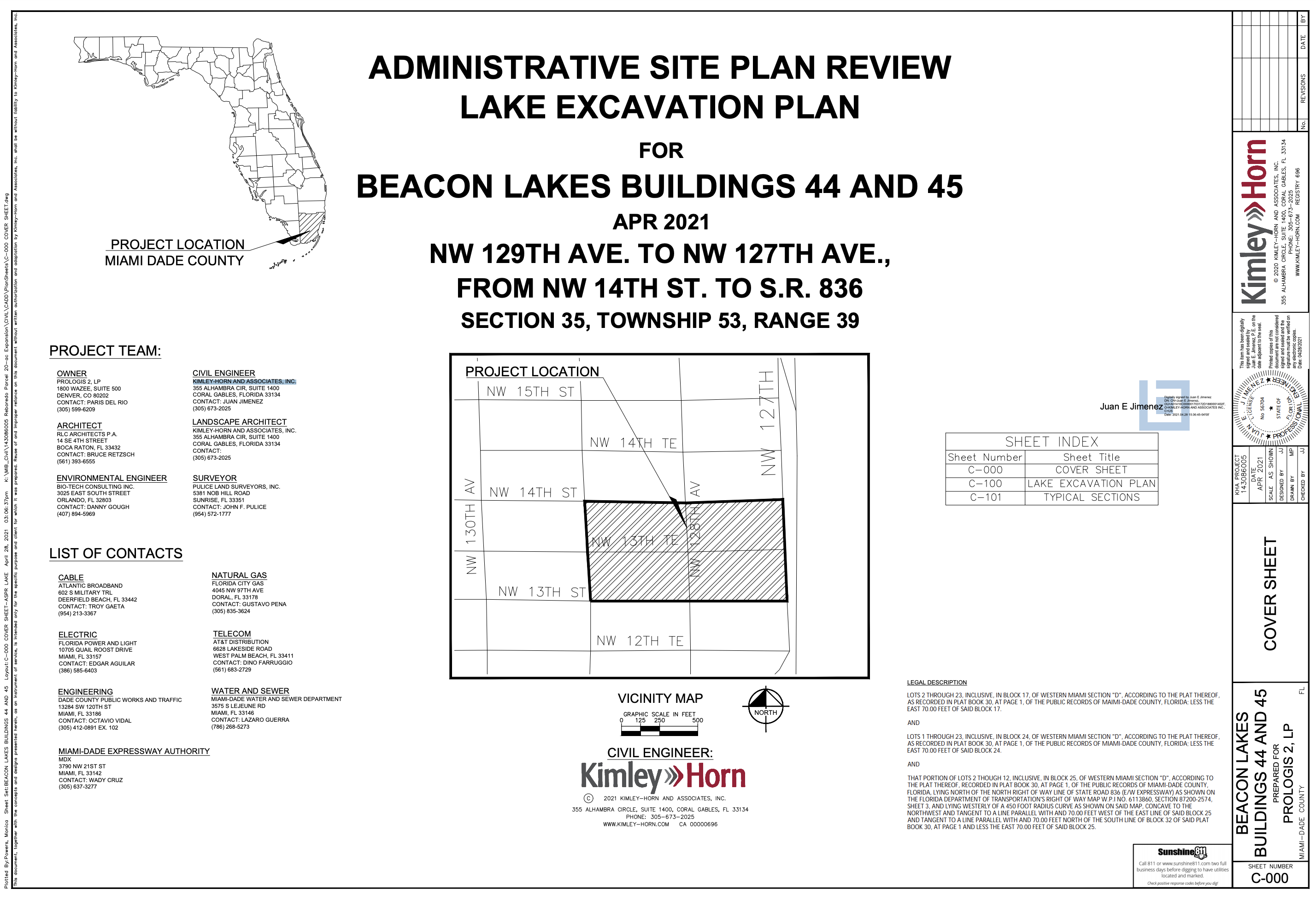 Beacon Lakes Building 44 + 45. Courtesy of Prologis 2, LP.