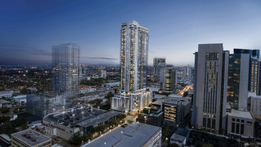 525 South Andrews Avenue. Designed by Dorsky + Yue International Architecture.