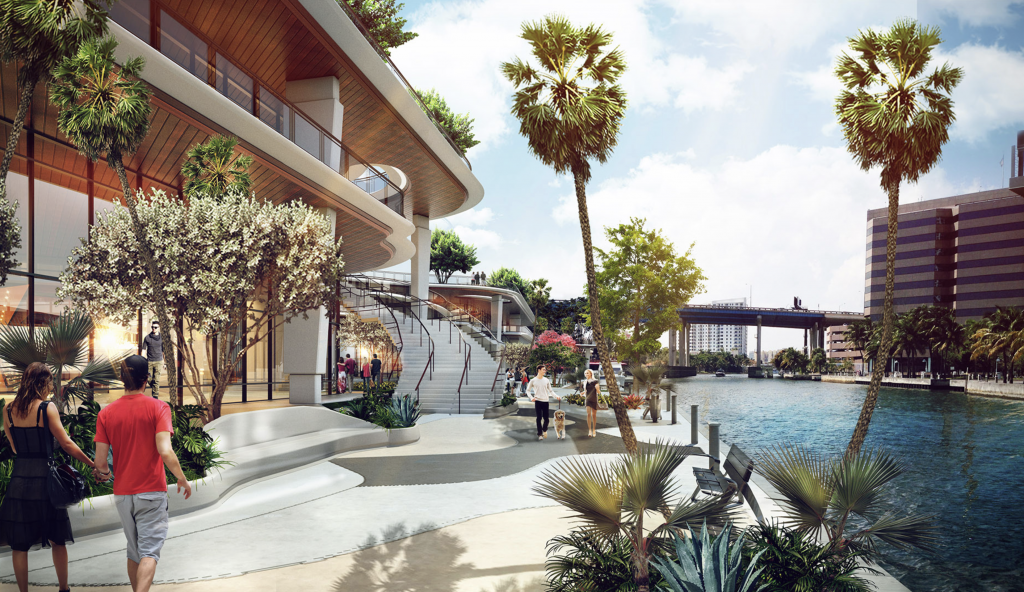 Miami River Development. Designed by Kobi Karp