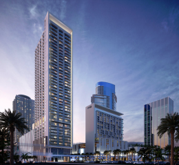 Bezel at Miami Worldcenter. Courtesy of Moinian Group.