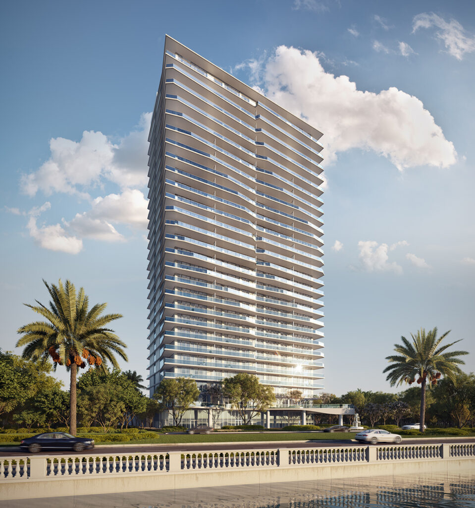 Ritz-Carlton Residences Tampa. Designed by Arquitectonica.