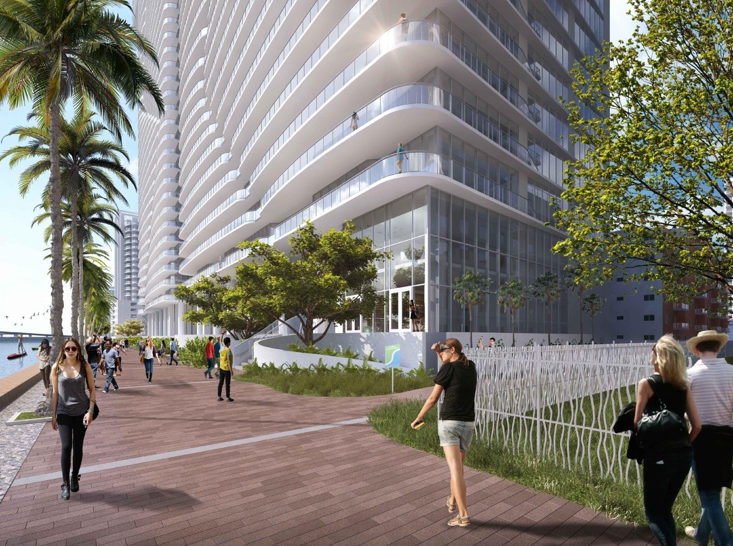 Aria Reserve Miami. Designed by Arquitectonica.