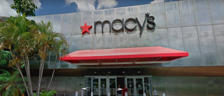 Macy's is one of the mall's anchor stores 
