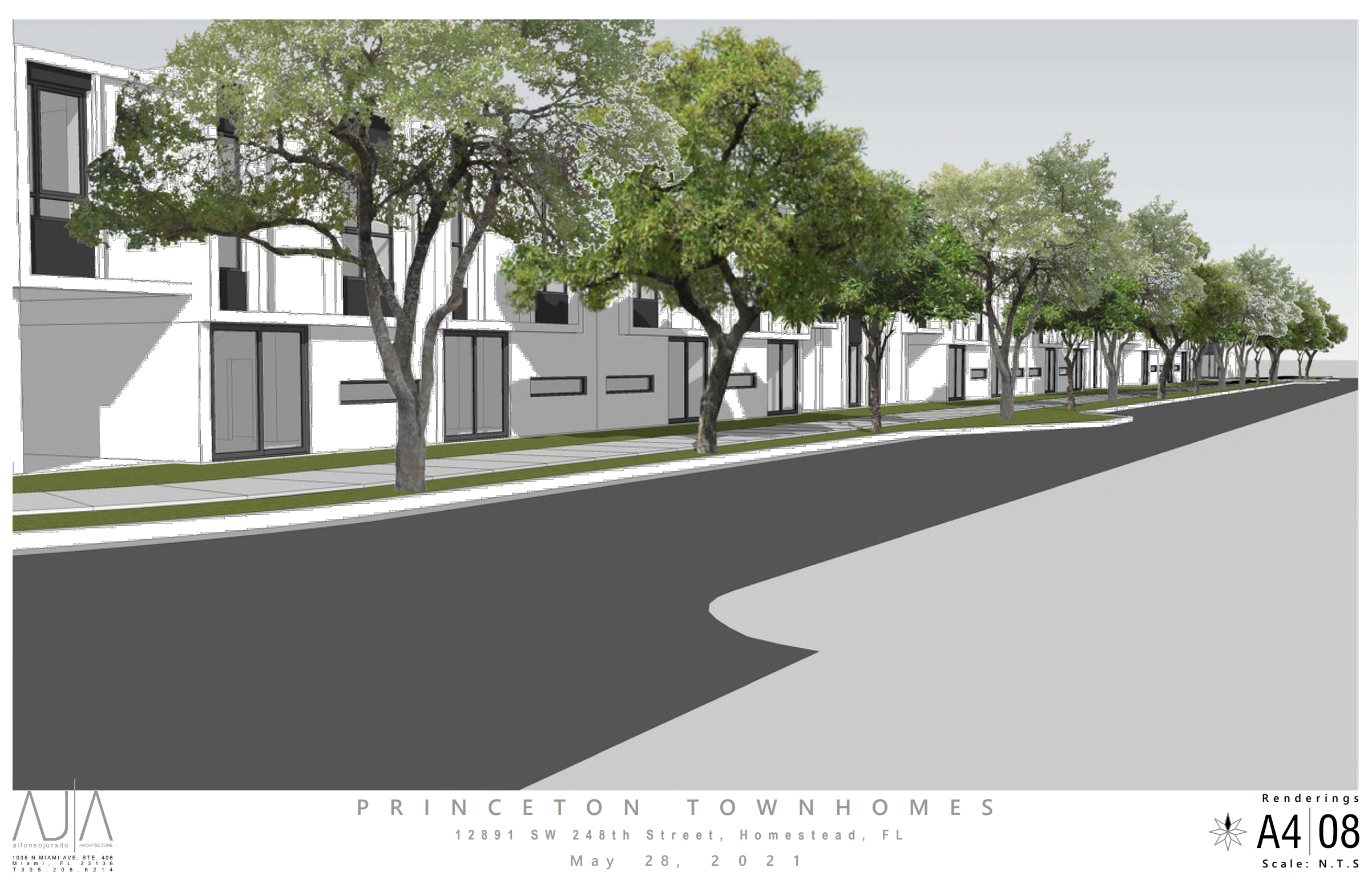Quo Townhomes. Designed by Alfonso Jurado Architecture.
