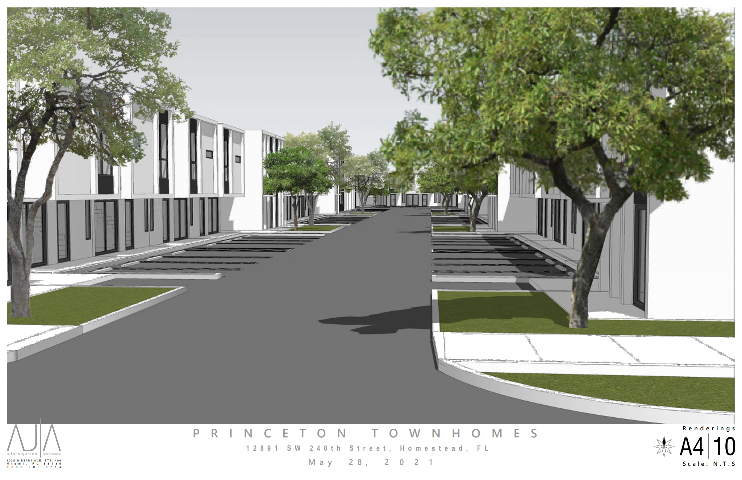 Quo Townhomes. Designed by Alfonso Jurado Architecture