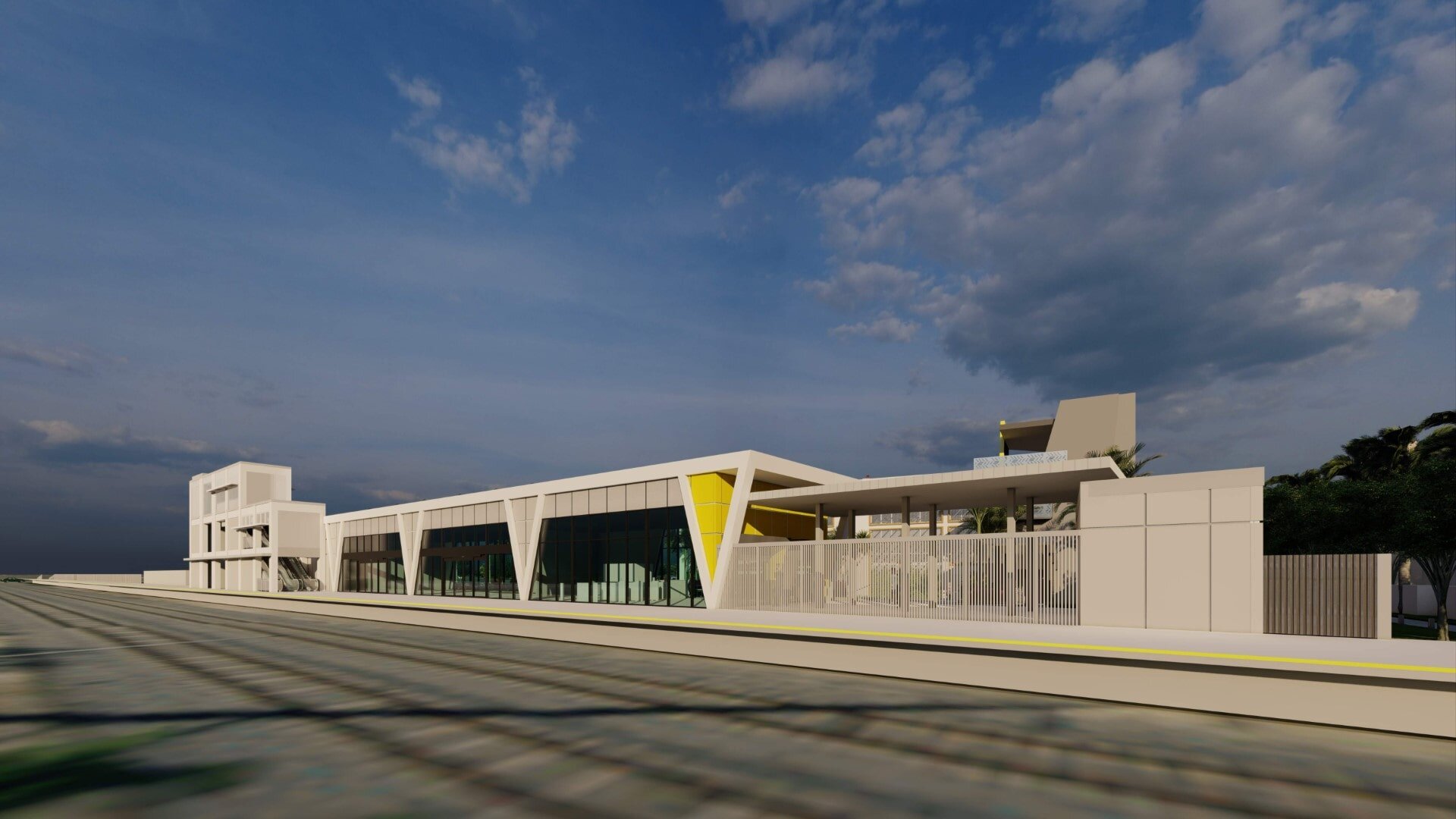 Boca Raton Station. Designed by RLC Architects.