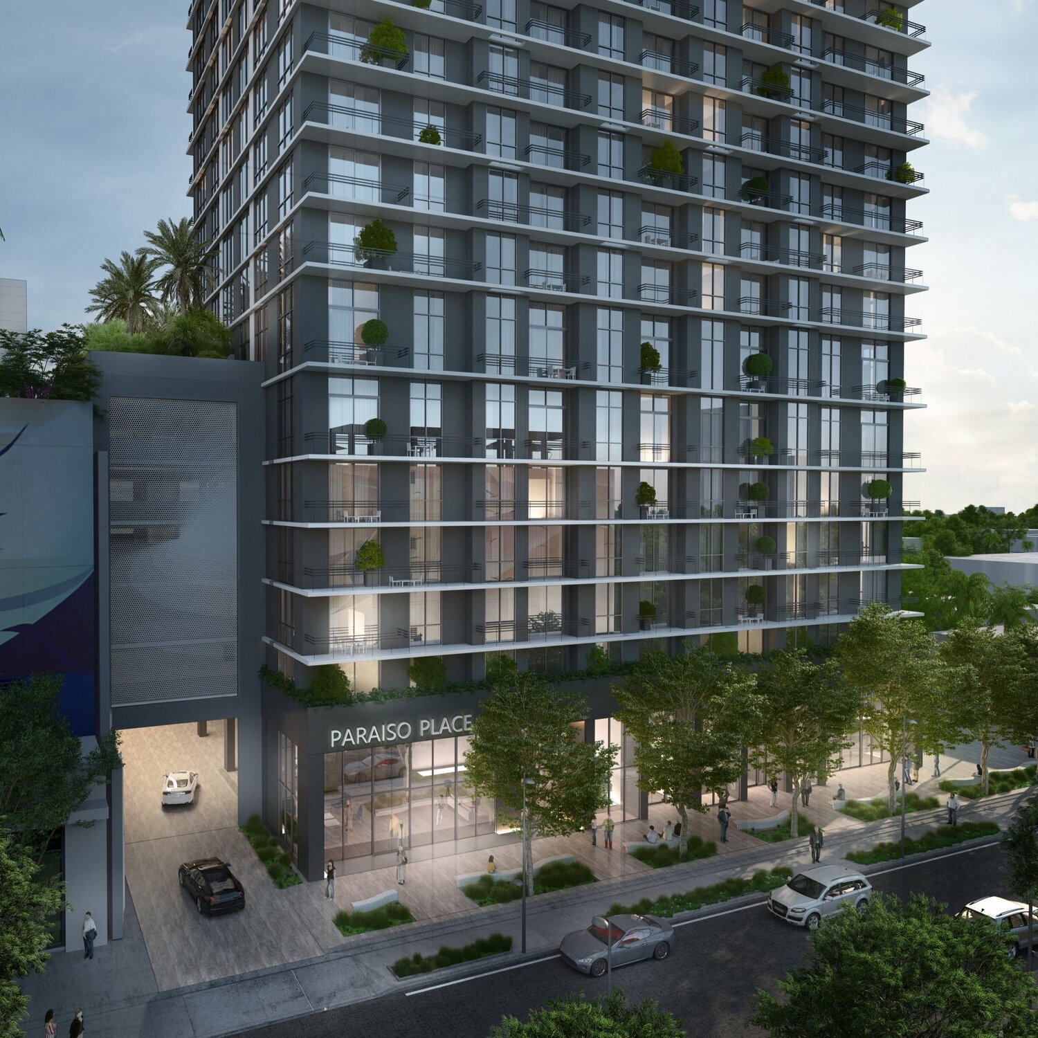 Metro Edgewater. Designed by Burgos Lanza Architects & Planners.