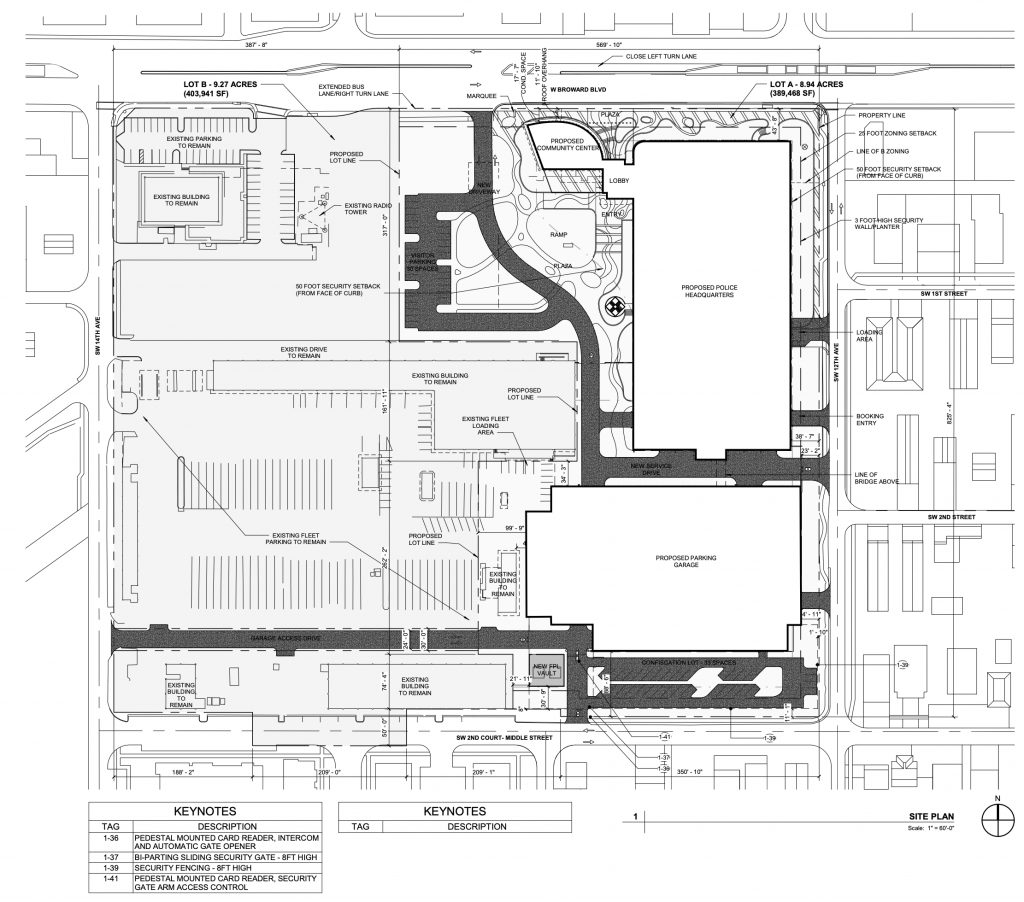 Design Unveiled For Fort Lauderdale's New Police Headquarters At 1300 W ...