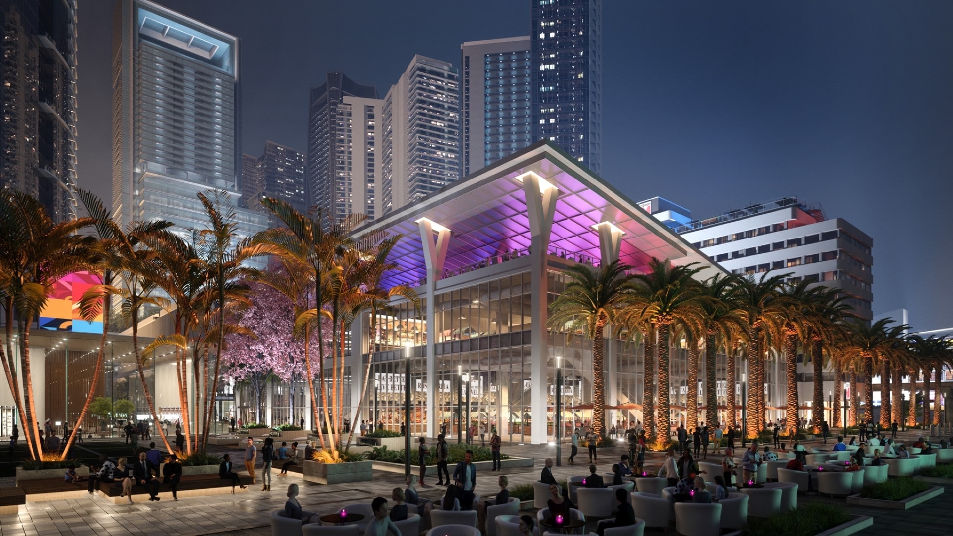 Miami Worldcenter Block-F. Designed by NBWW Architects.