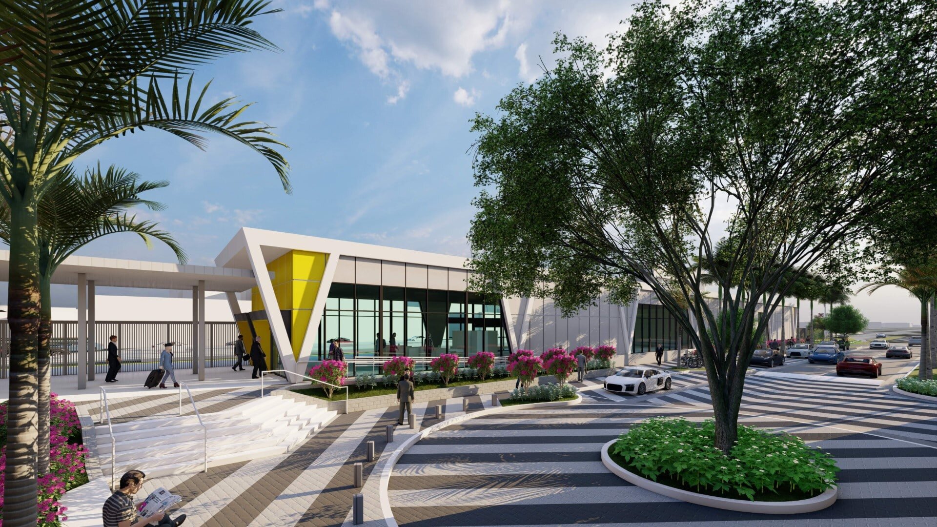 Boca Raton Station. Designed by RLC Architects.