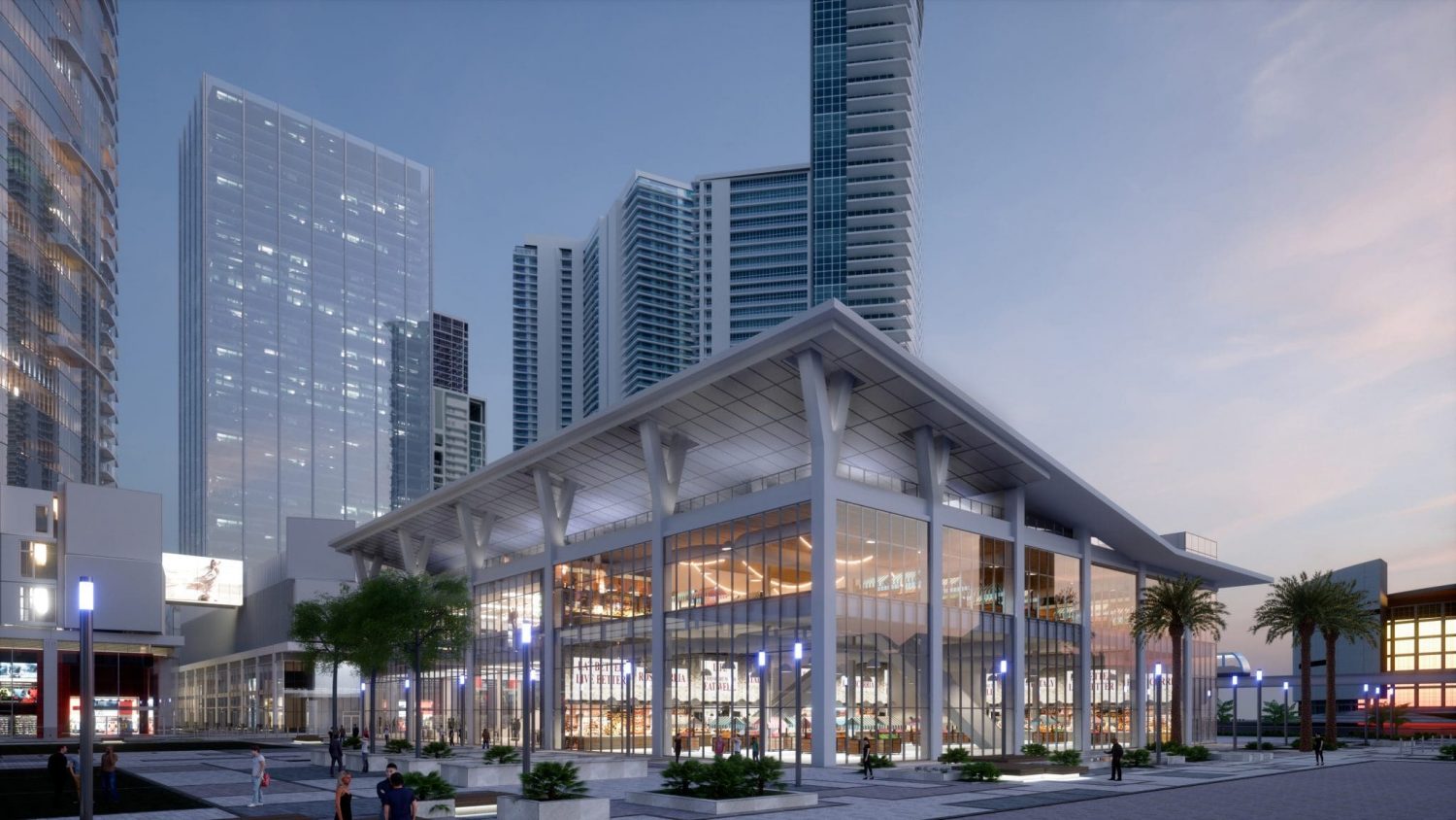 Miami Worldcenter Block-F West. Designed by NBWW Architects.