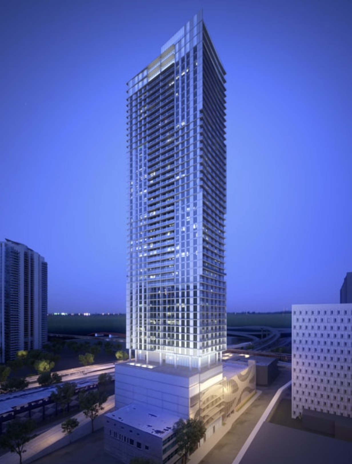 M Tower. Designed by Zyscovich Architects.