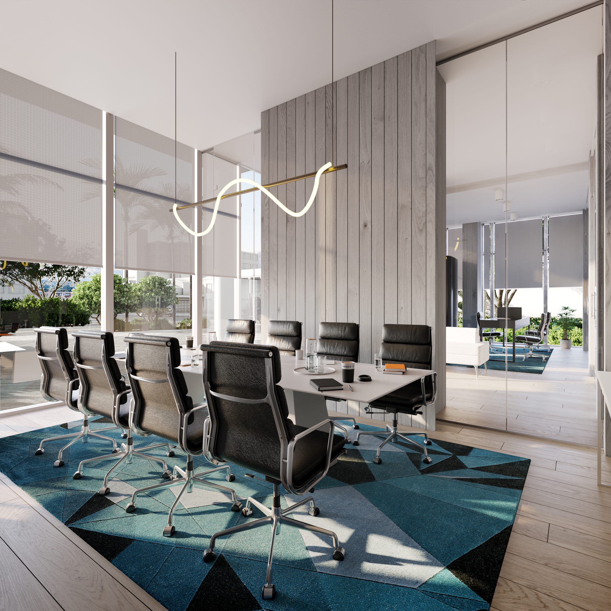 Work Share Amenity Space. Rendering courtesy of Evolution Virtual.