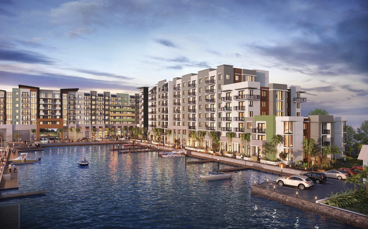 Harborside at Hidden Habour. Designed by MSA Architects.