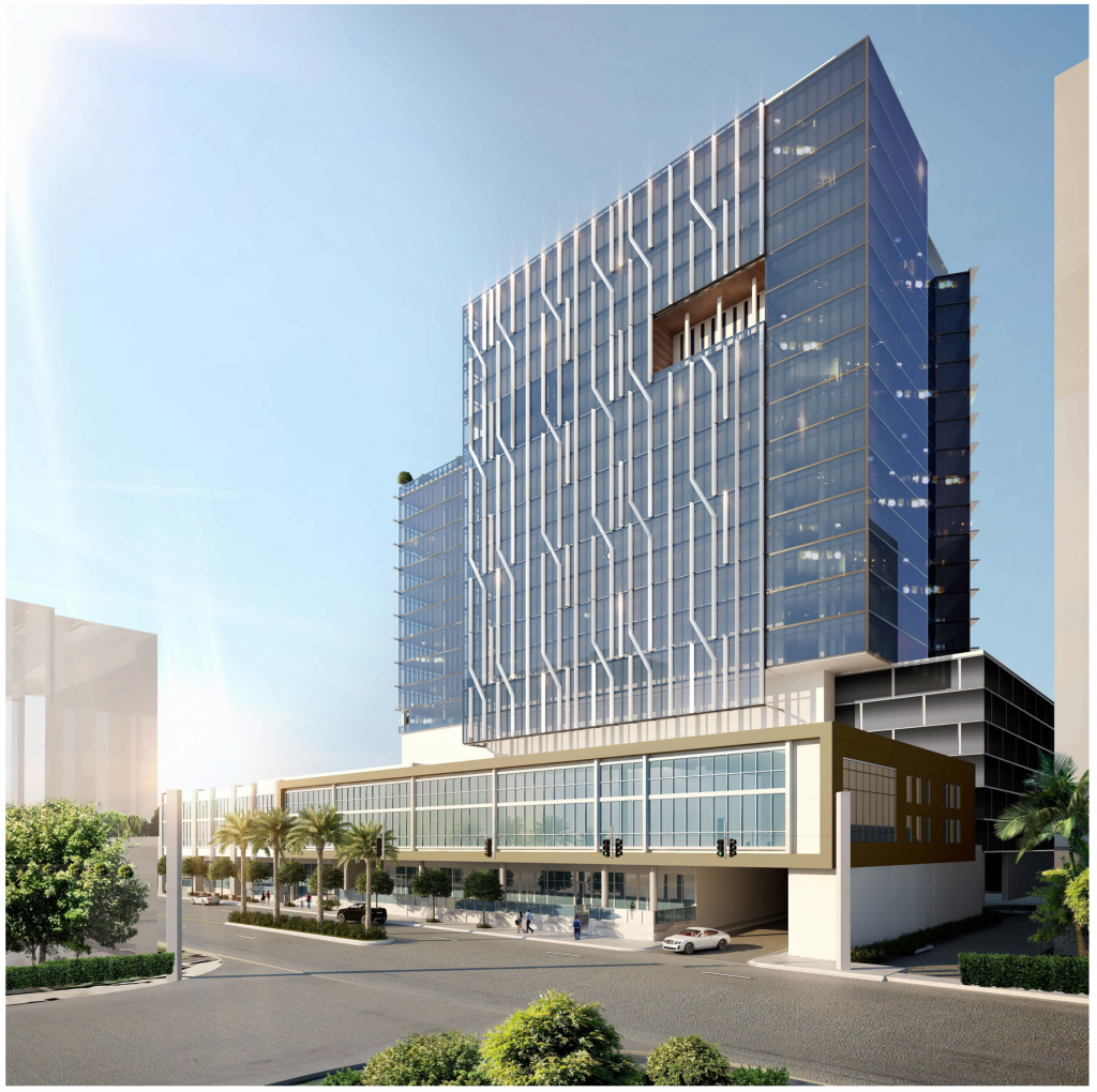 Renderings Revealed For Cube 3-Designed 22-Story Office Tower Planned ...