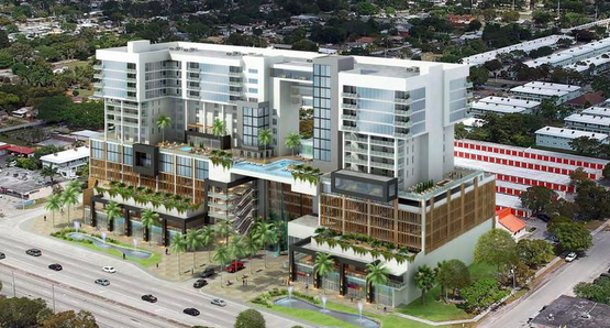 The Plaza 441, a Kosher Mixed-Use Hotel, Slated for 5300 South State Road  7, Hollywood, FL, 33314 - Florida YIMBY