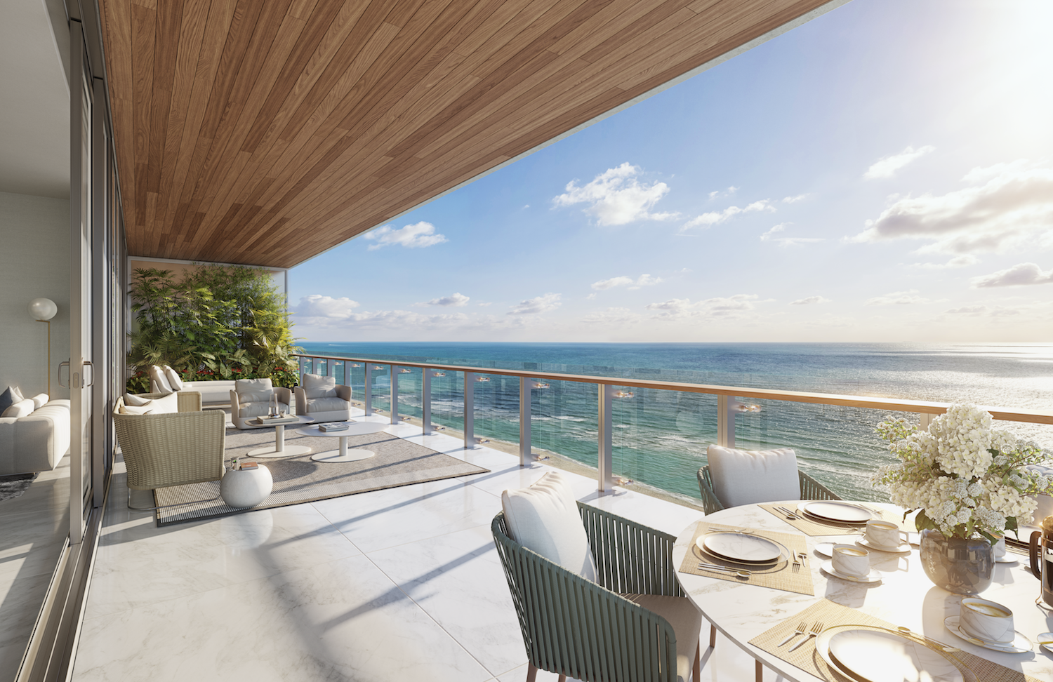 Terrace. Rendering courtesy of DBOX.