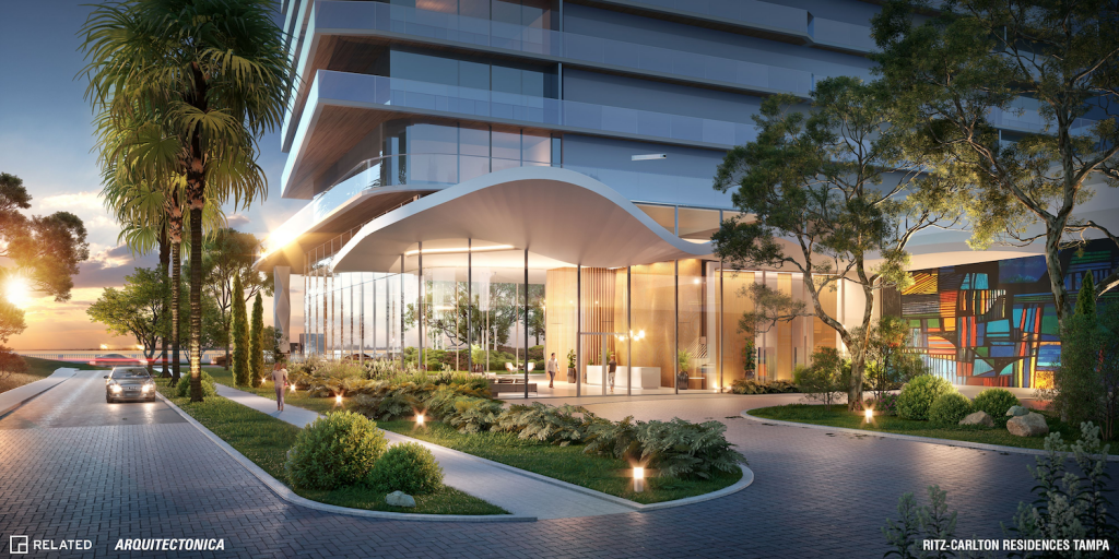 Demolition Begins At Bay Oaks Apartments, Site Of RitzCarlton Residences Tampa Florida YIMBY