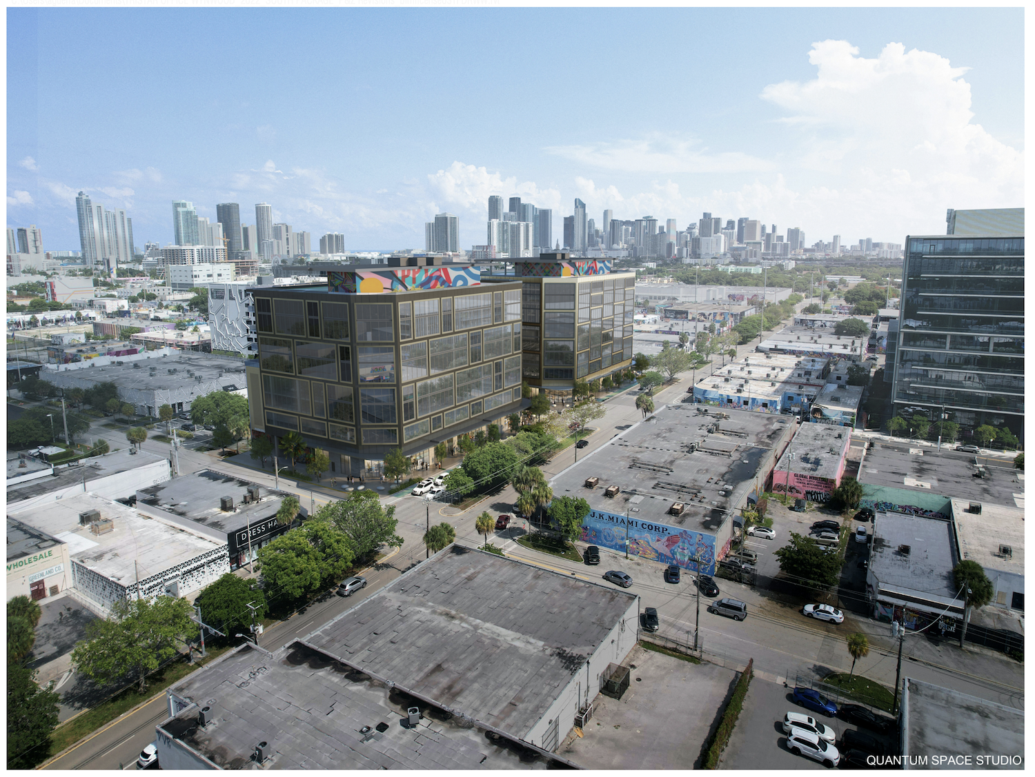Wyn On 5th Proposed As Two 8-Story Mixed-Use Buildings In Wynwood, Miami -  Florida YIMBY