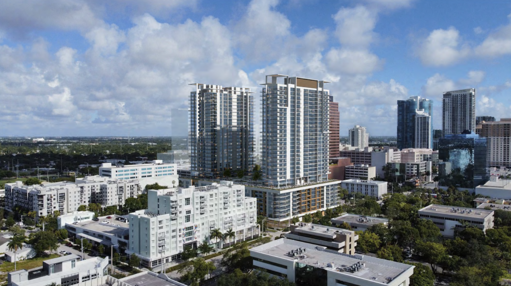 The Benjamin Companies Proposes MixedUse Development With Two 30Story
