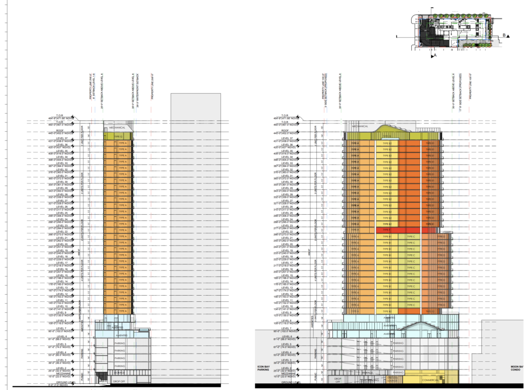 Developers File Plans For 37-Story Mixed-Use Tower 'The Edge' At 456 NE ...