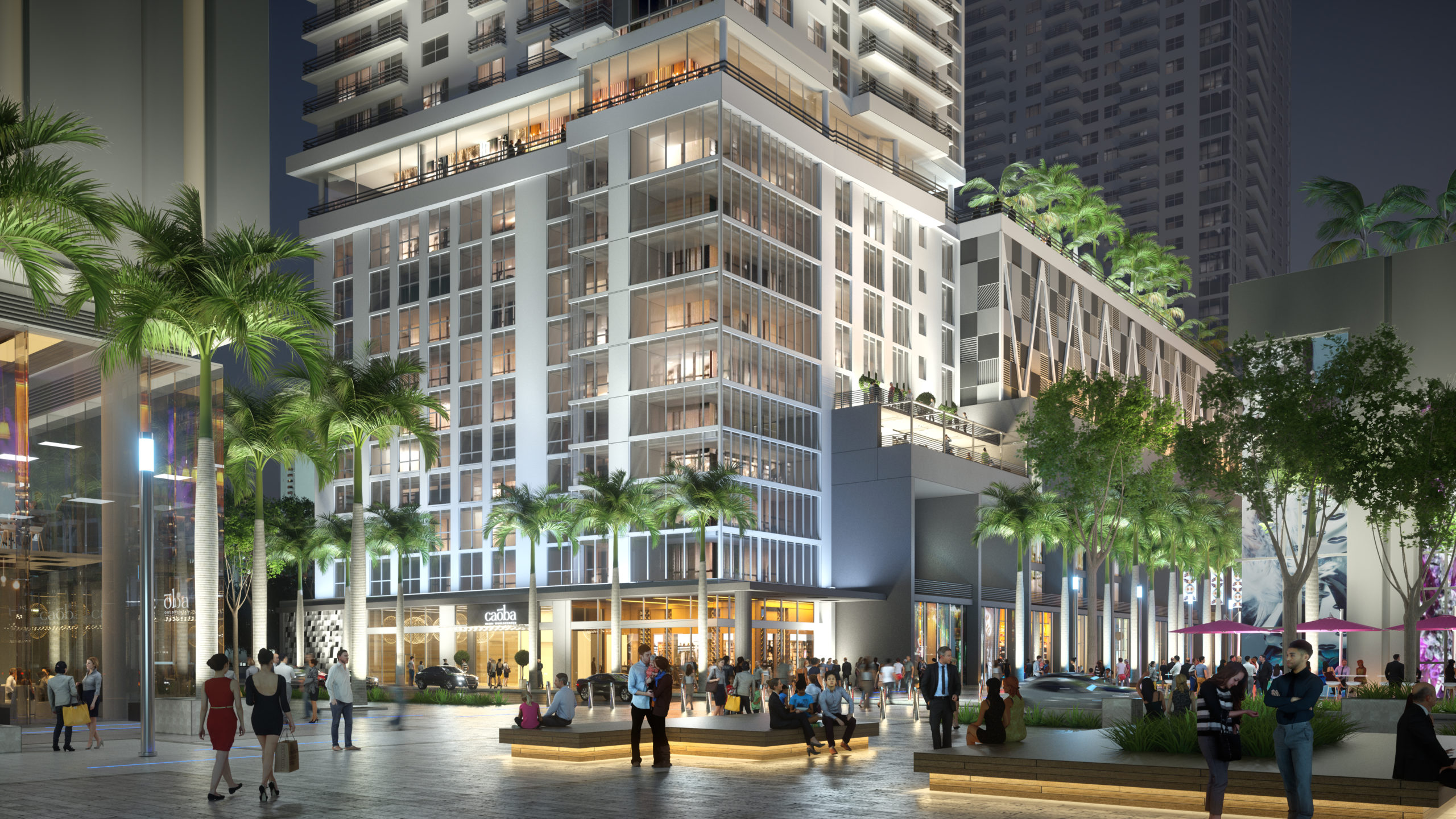 Caoba is the first tower to open at Miami Worldcenter