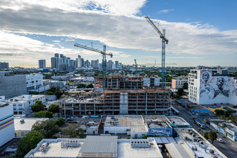 Construction Nears Fully Topping Out On Society Wynwood At 2431