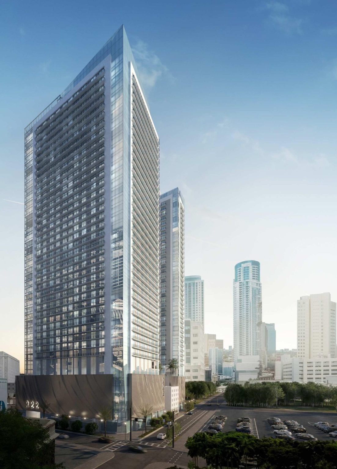 Foundation Permit Plan Approved For Pair Of 43-Story Mixed-Use Towers ...