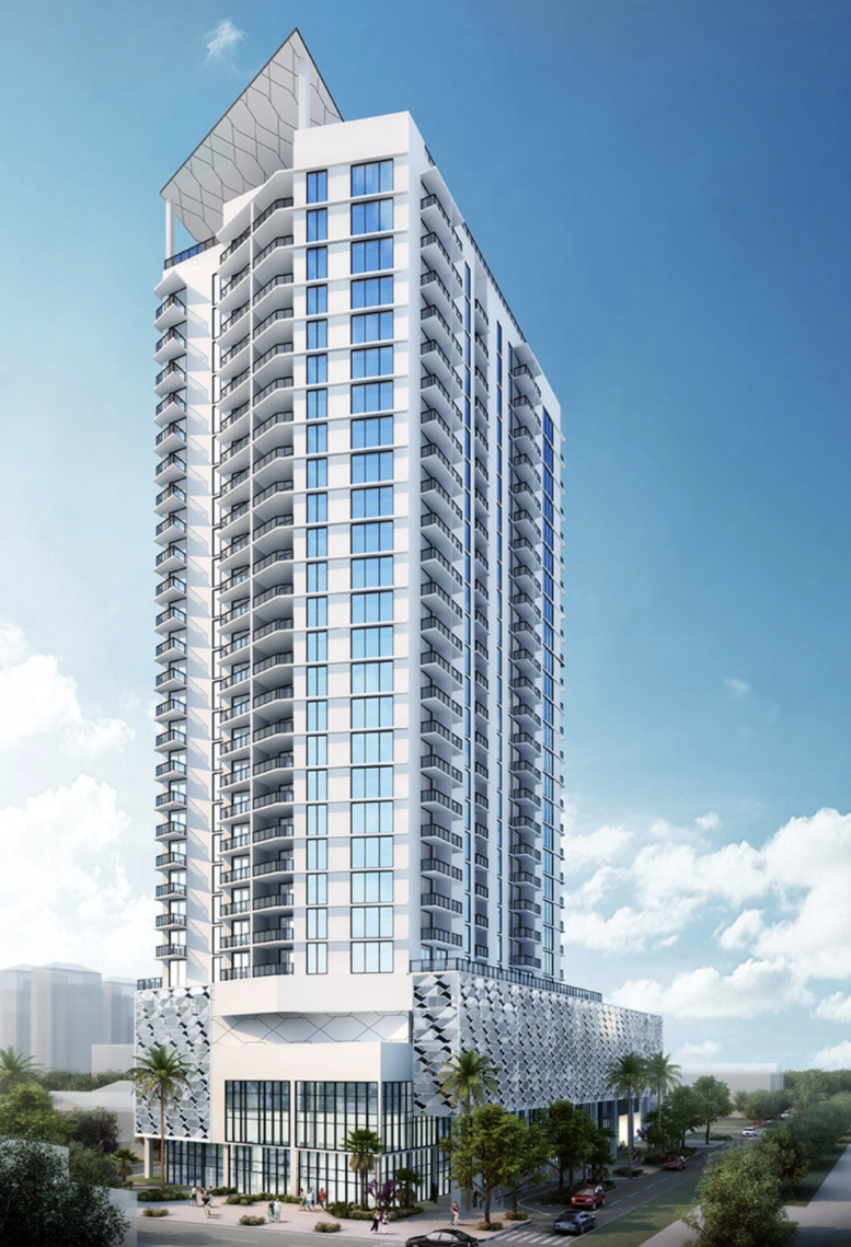 Construction Underway For 29-Story Tower At 307 SW 5th Street In Fort ...