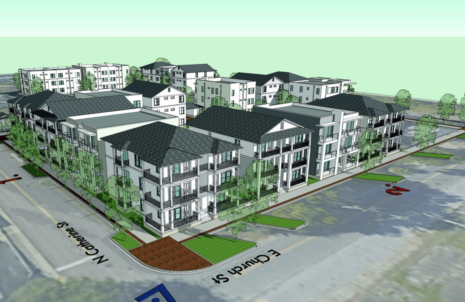 Cathedral Commons to Comprise 175 Apartments in Jacksonville, FL