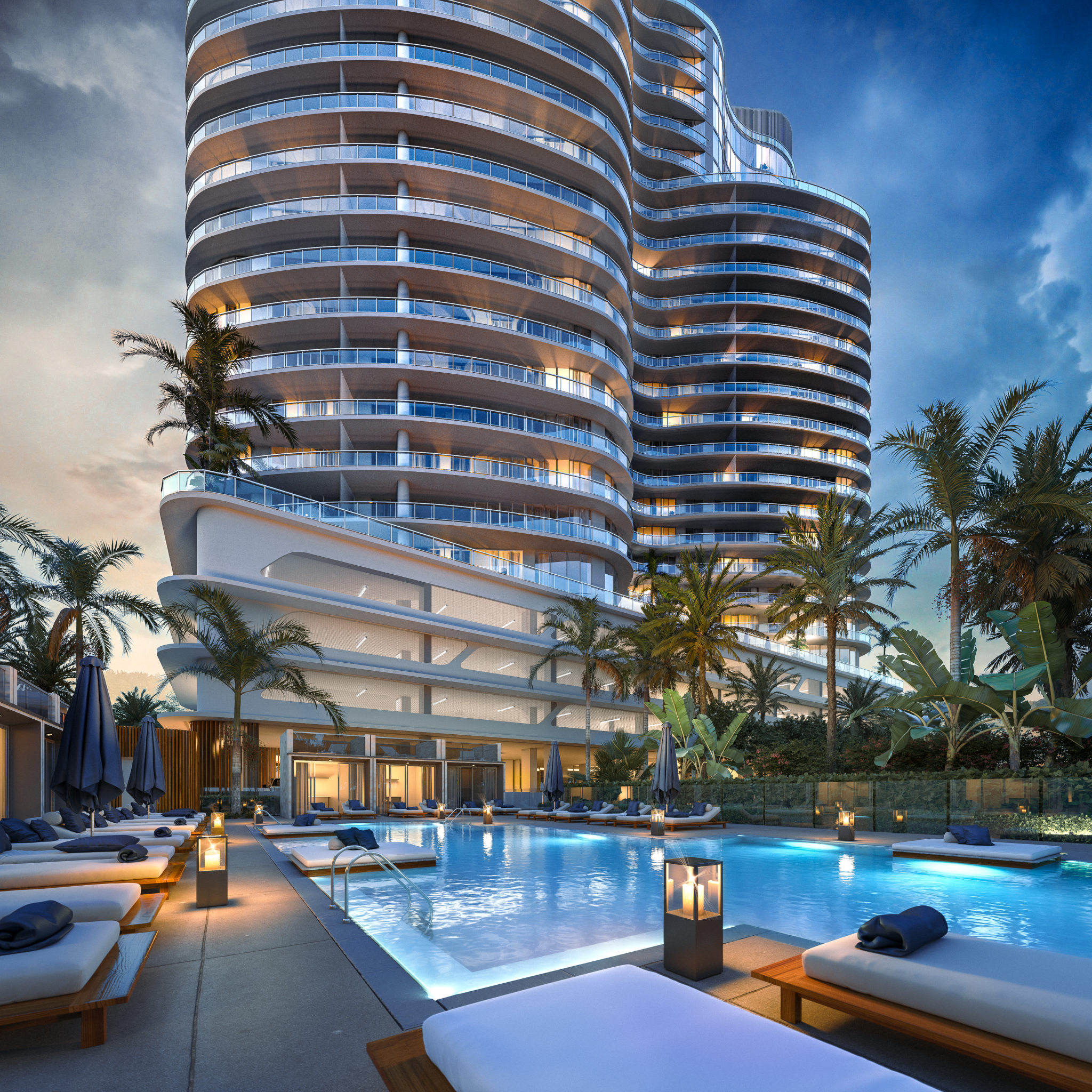 Amenity And Interior Renderings Revealed For 26-Story 'Tal Aventura' At ...