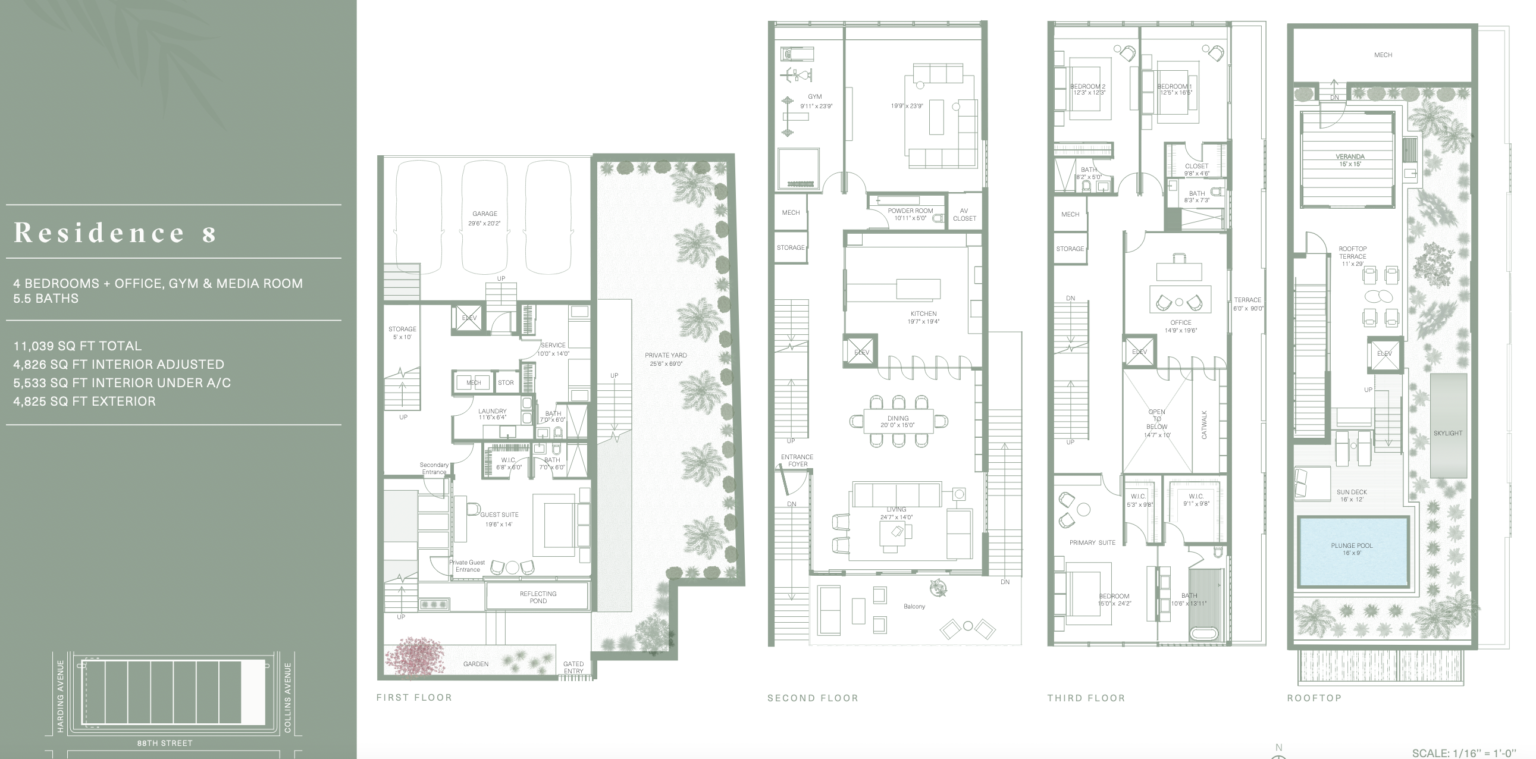 Surf Row Residences Planned for 2024 Release at 8800 Collins Avenue ...