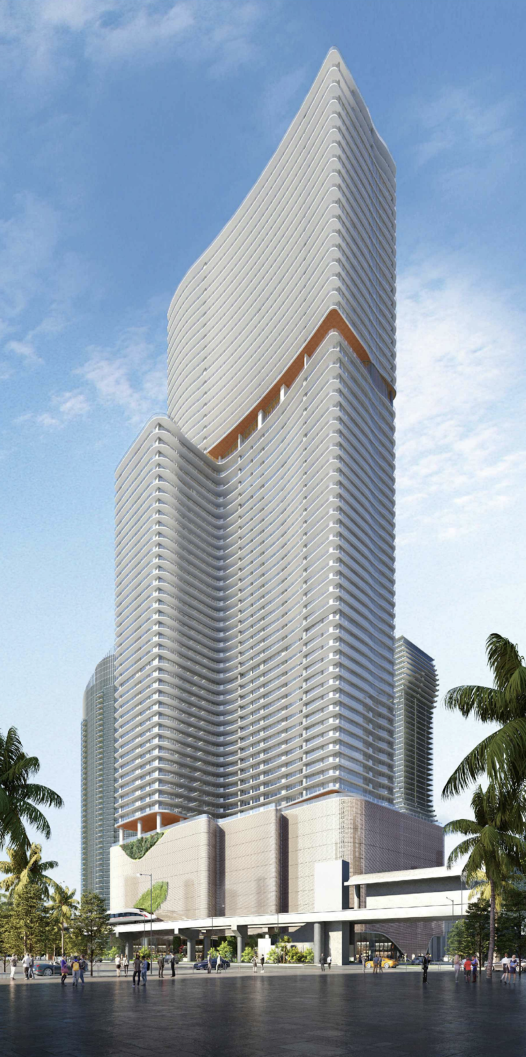 Renderings Surface For Naftali Group's Planned 700-Foot Skyscraper At ...