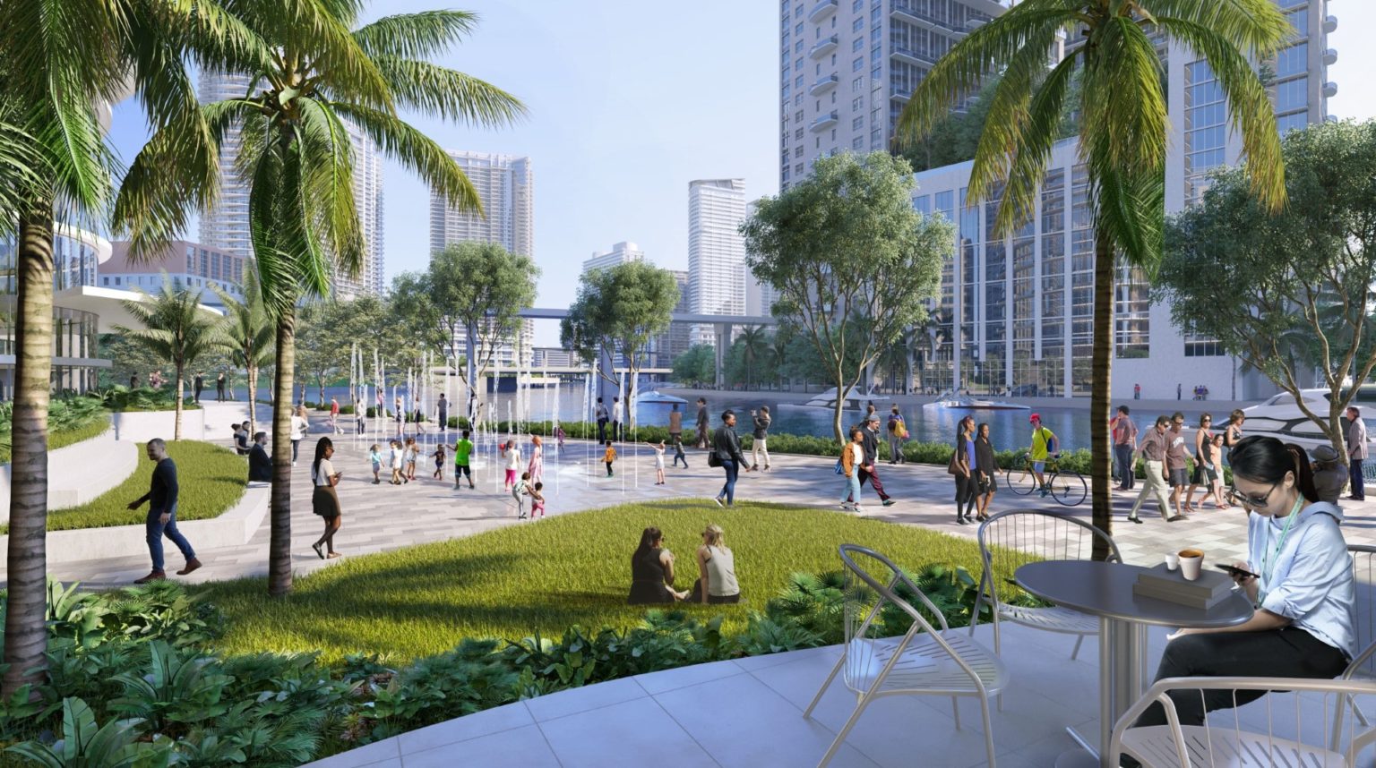 Gencom Miami New Renderings Emerge of Hyatt And Gencom's Planned Miami Riverbridge ...