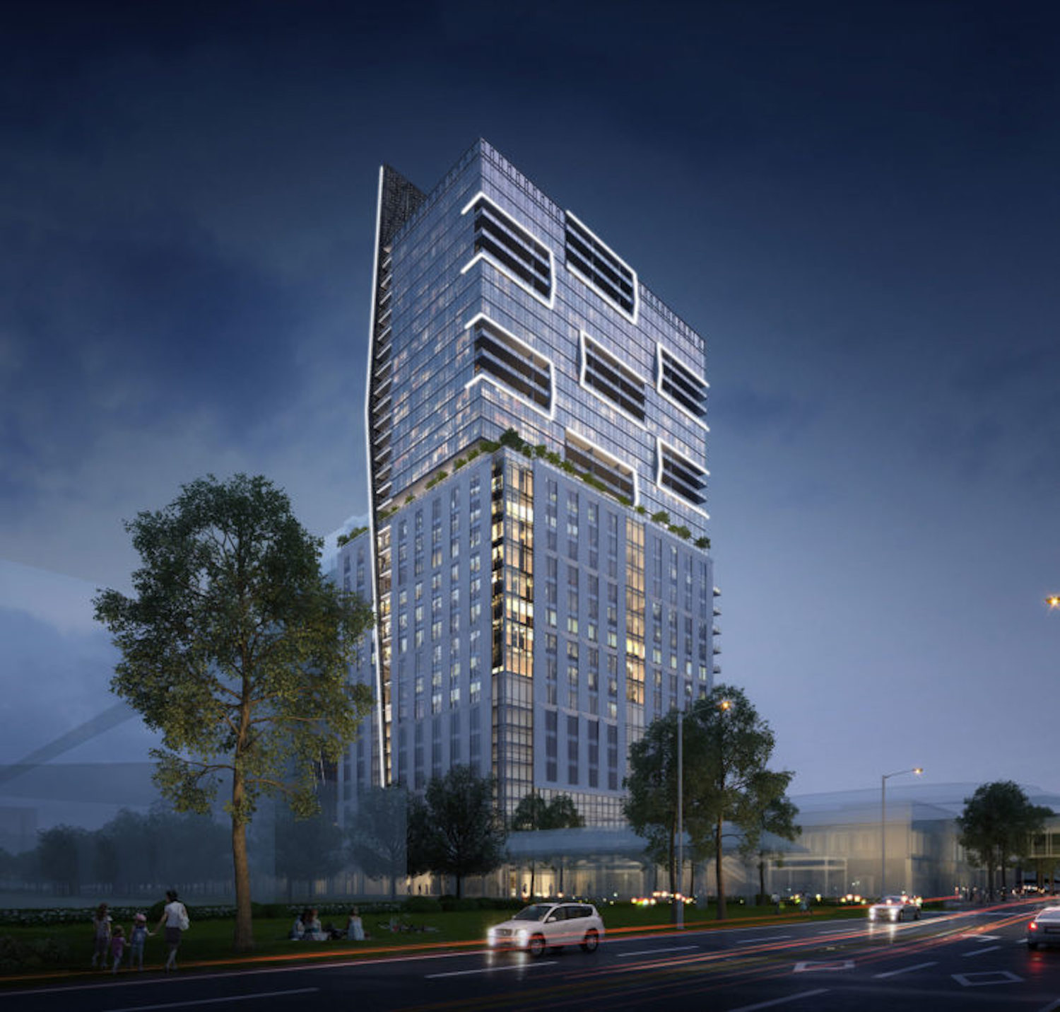 Demolition Complete For 32-Story Mixed-Use Tower At 225 S. Garland ...