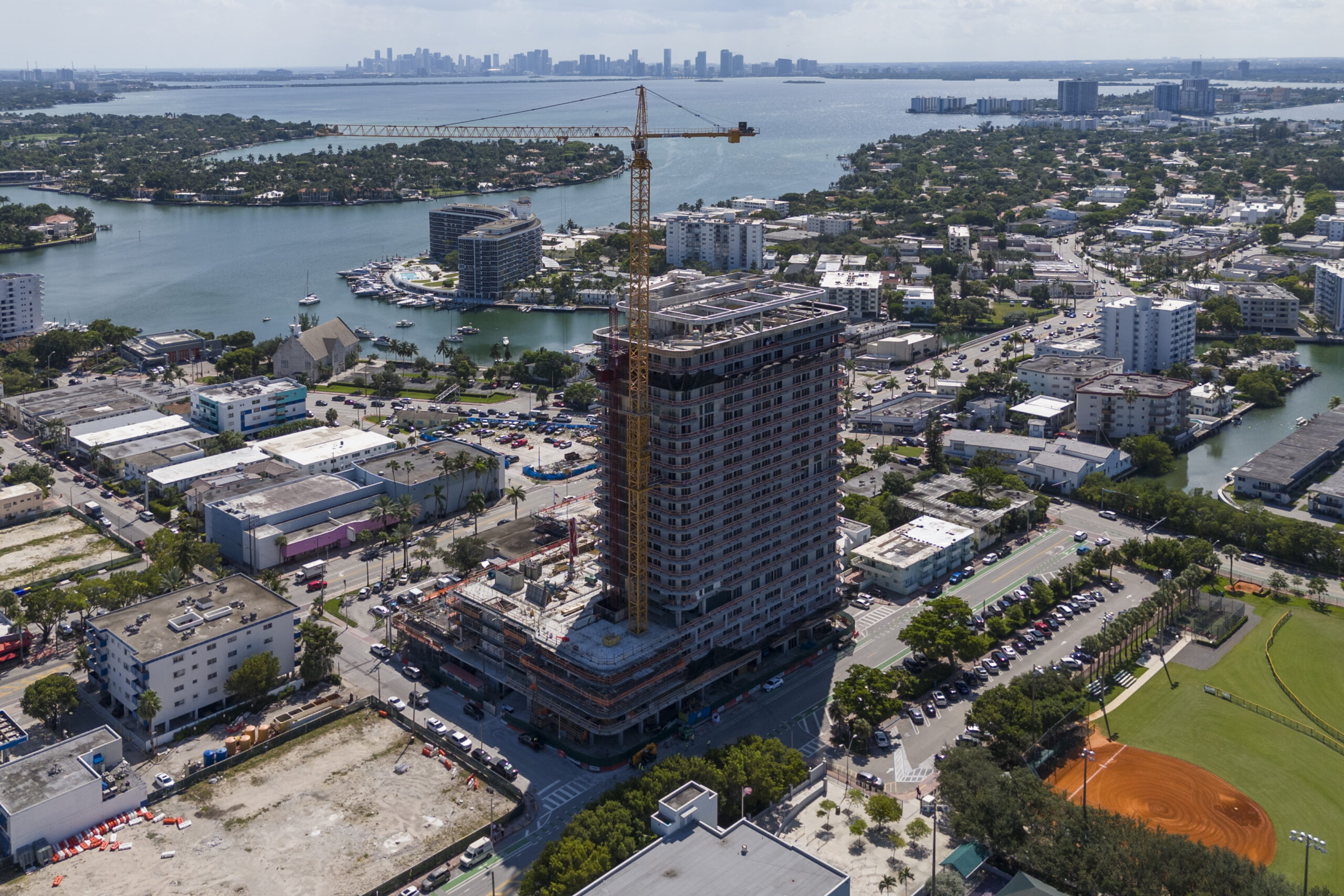 Construction Crews Making Great Progress on 72 Park in Miami Beach