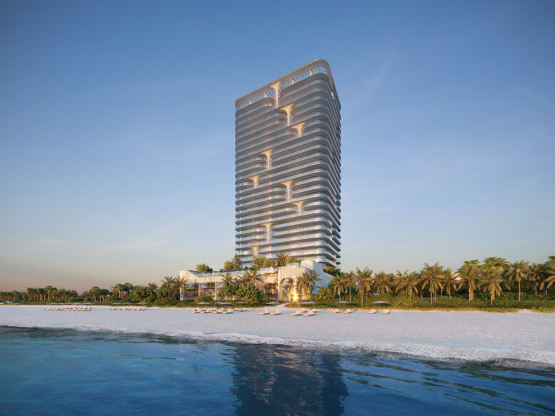 Waldorf Astoria Residences Pompano Beach. Credit: The Boundary for the Related Group and Merrimac Ventures.