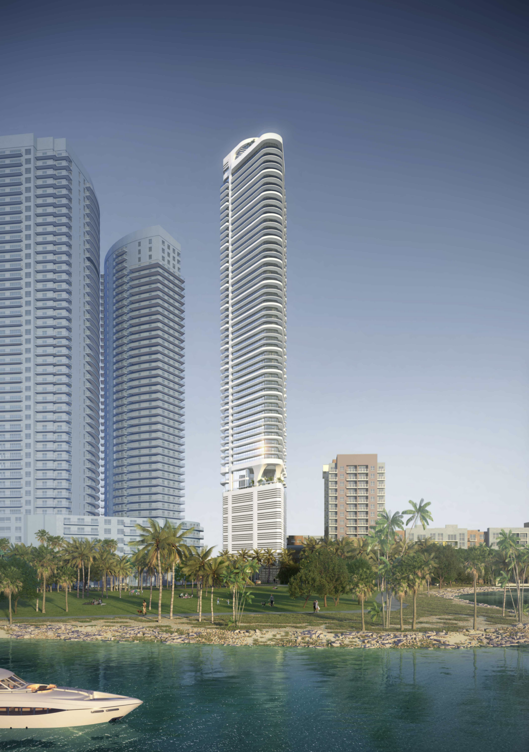 Renderings Reveal Planned 55-Story Tower Designed By Fogarty Finger At ...