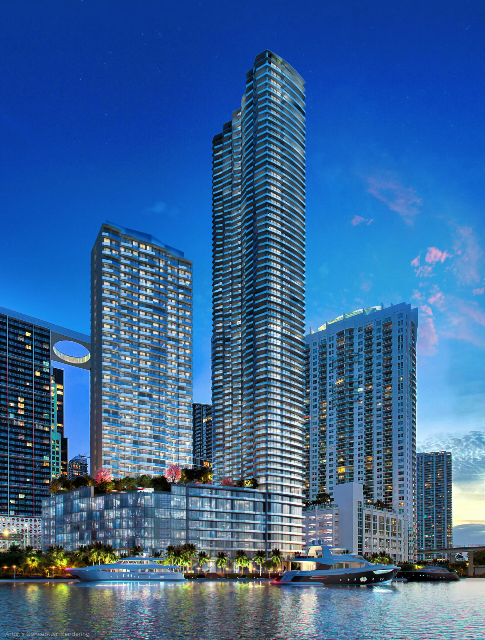 Foundation Completed for Baccarat Residences Miami, Marking Key ...