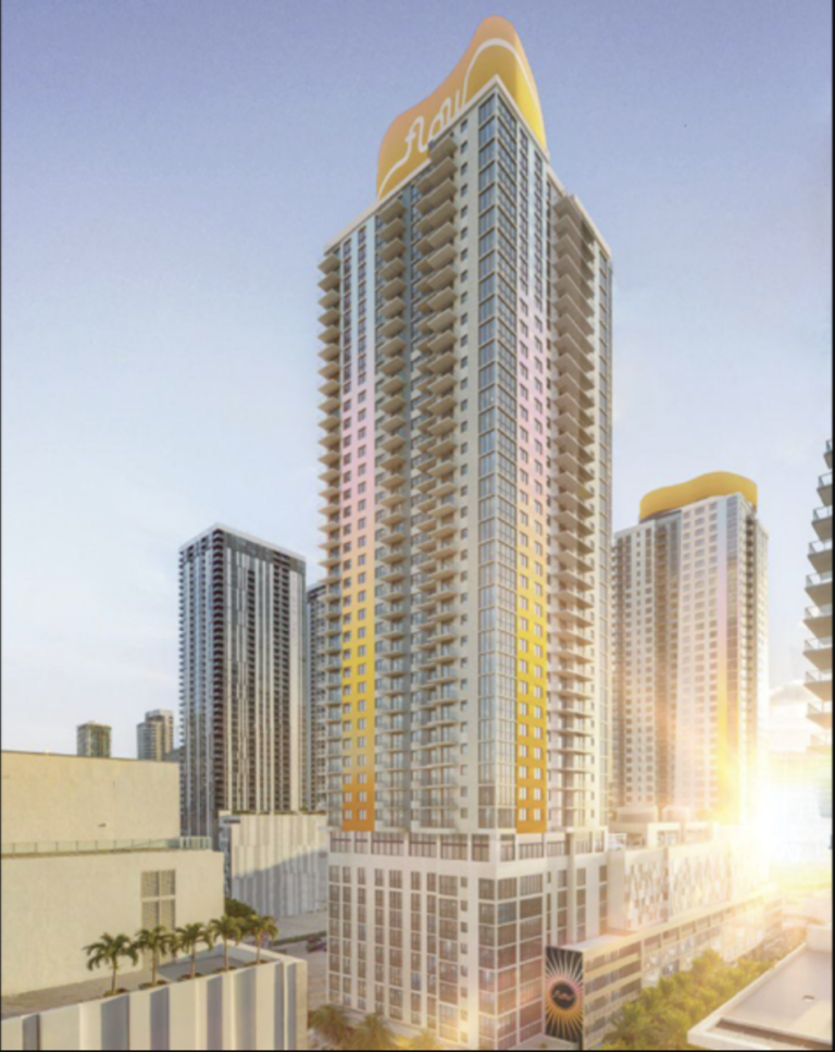 41-Story 'Flow House' Planned for 2025 Unveiling at 697 N Miami Ave ...