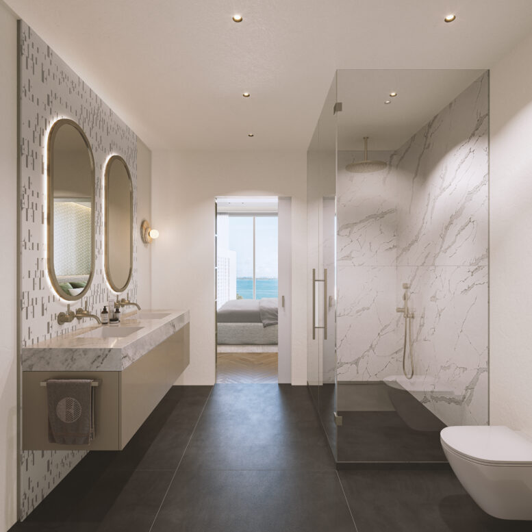 New Interior Renderings Revealed For ELLE Residences Miami - Florida YIMBY