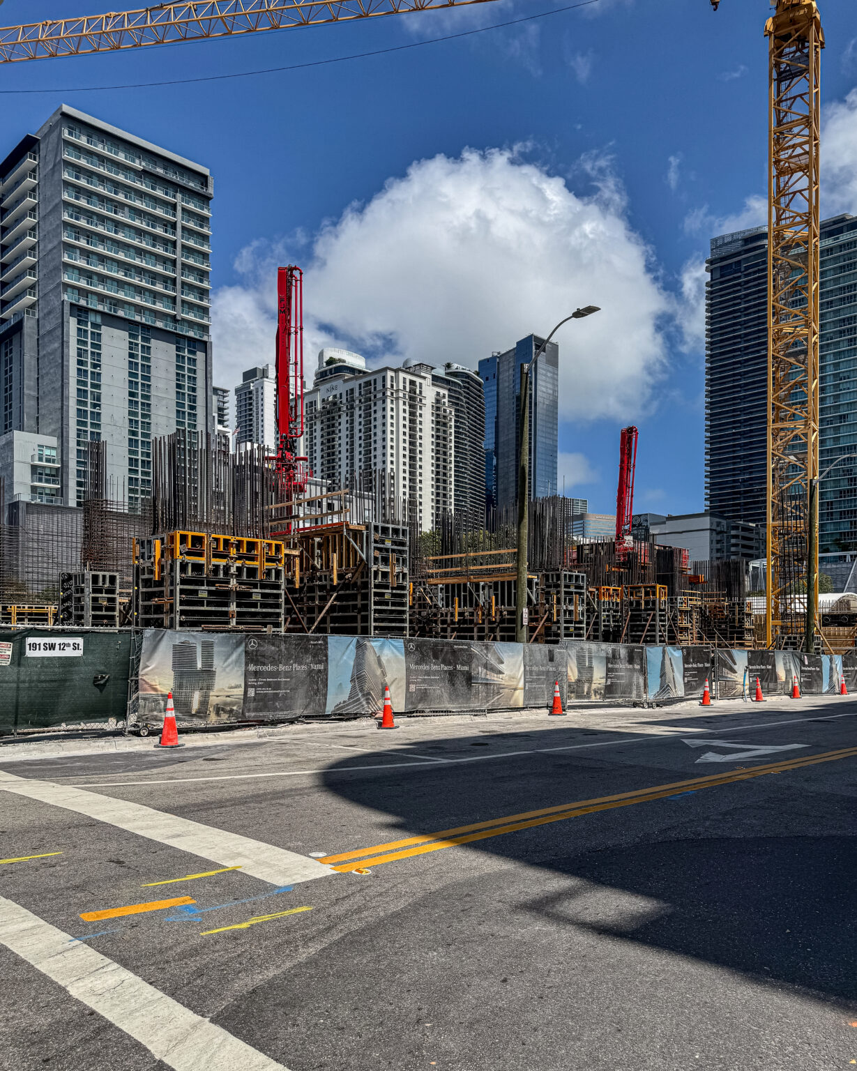 First Phase Of Mercedes Benz Places Goes Vertical In Brickell Miami first-phase-of-mercedes-benz-places-goes-vertical-in-brickell-miami