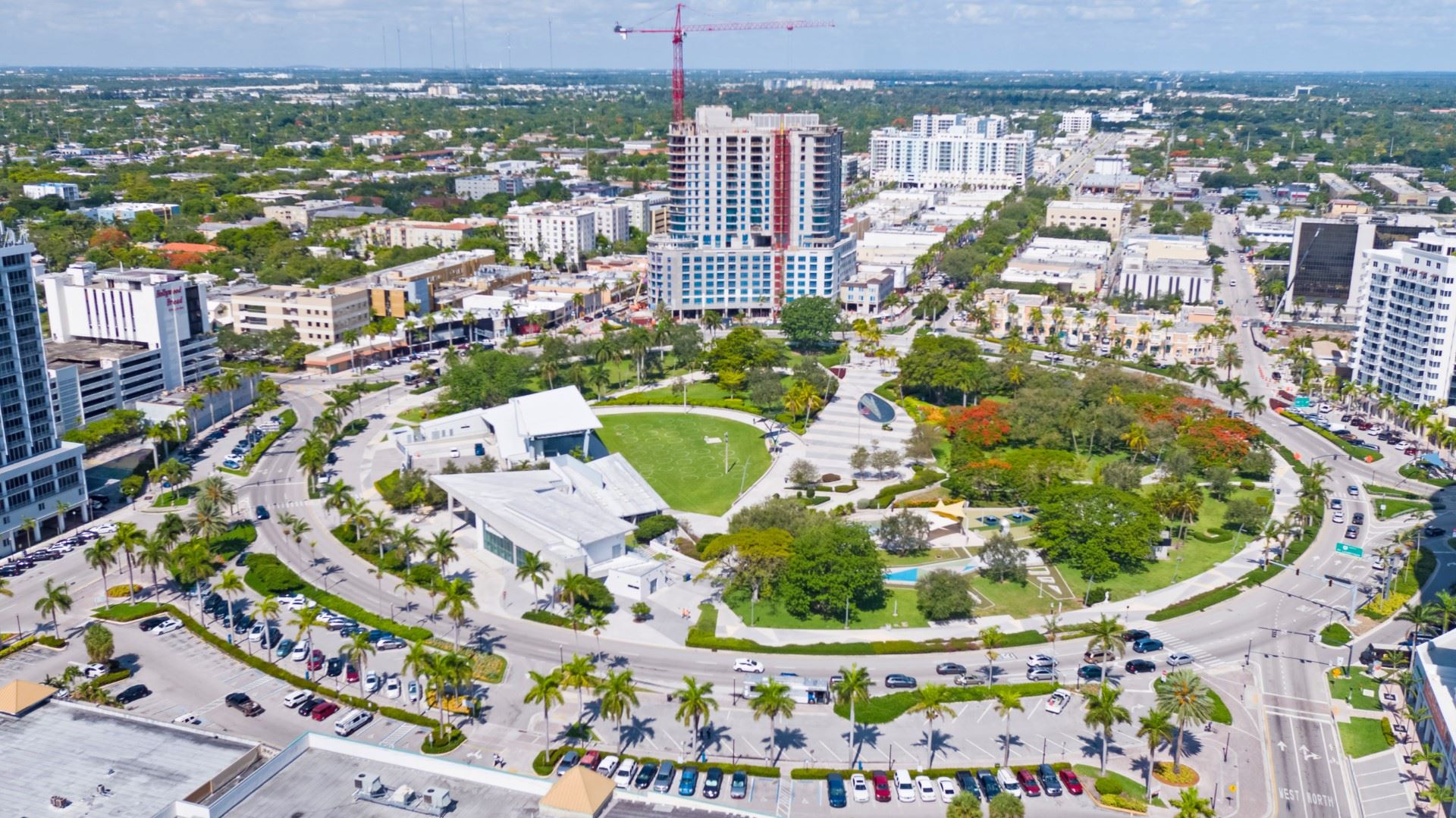 Downtown Hollywood in Hollywood, Florida