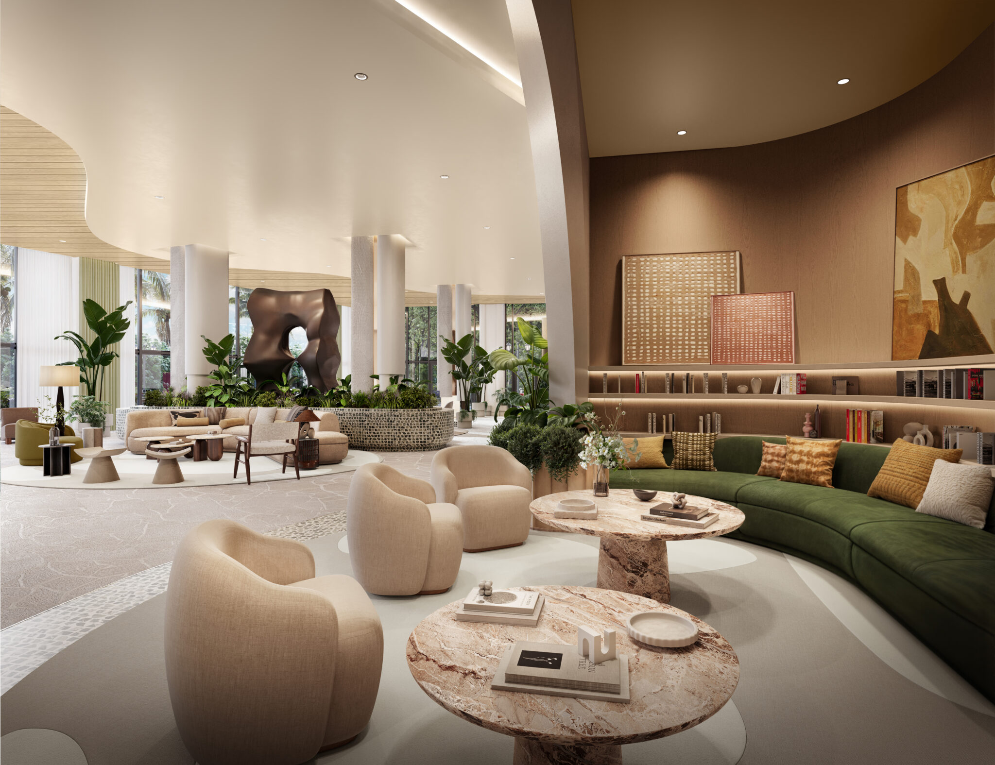 Interiors by Meyer Davis Unveiled for Midtown Park Residences by Proper ...