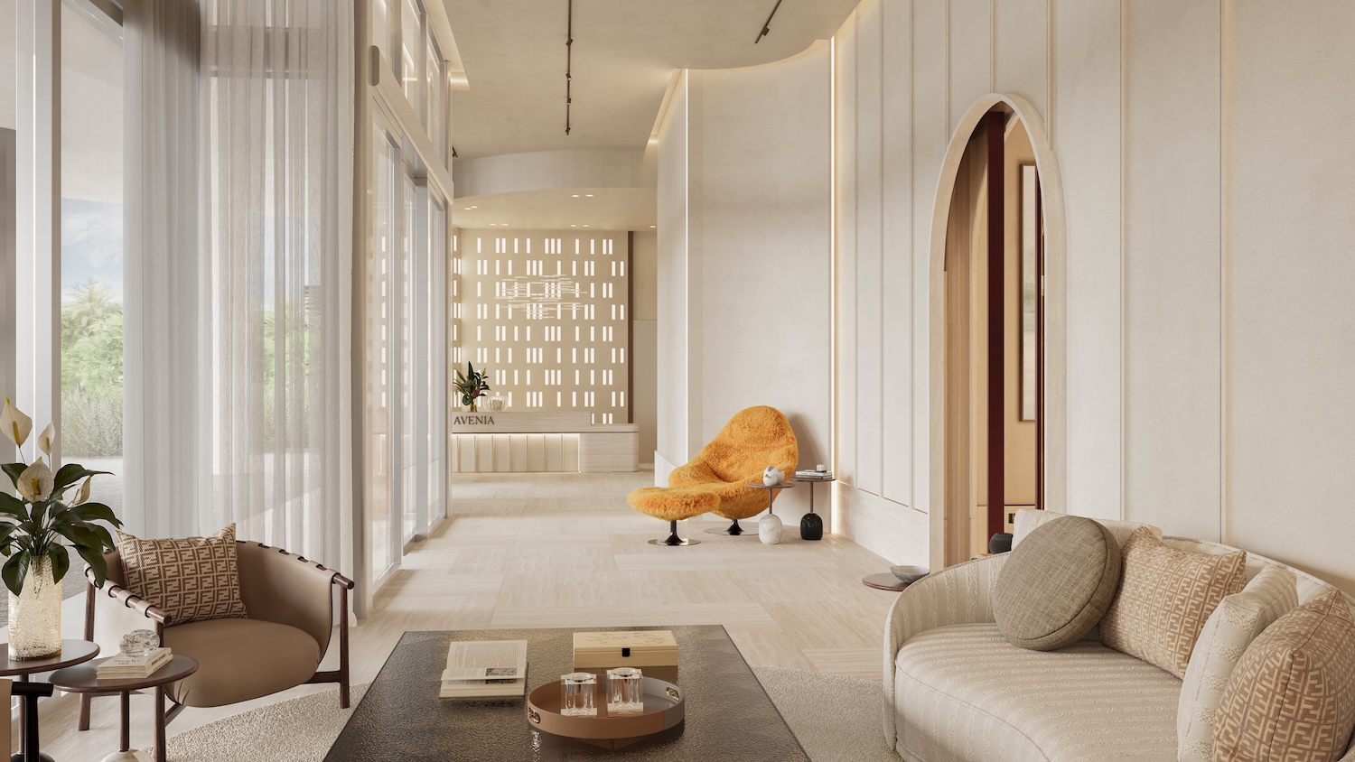 New Renderings Showcase Amenities at Avenia Aventura, Interiors by